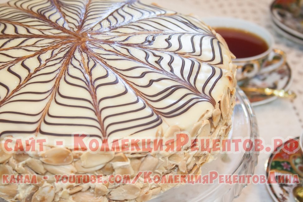 Торт «Эстерхази» с миндальной мукой от Royal Forest. Классический рецепт в домашних условиях