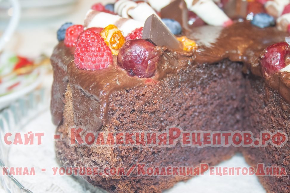 шоколадный торт домашний рецепт