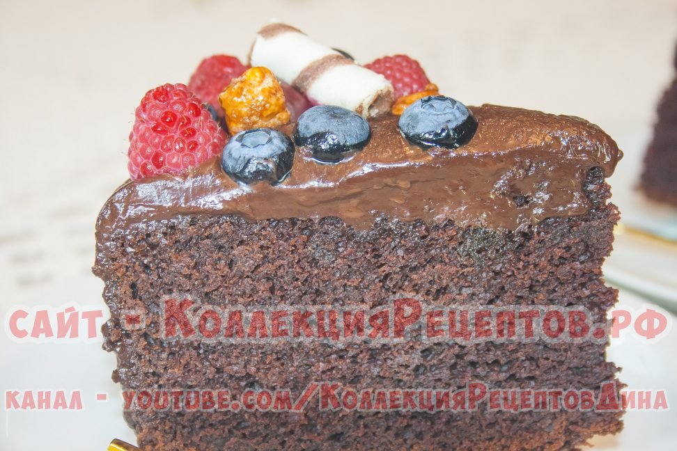 шоколадный торт простой рецепт