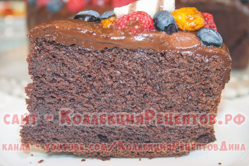 шоколадный торт с фото пошагово
