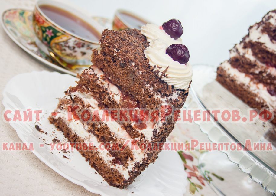 черный лес торт рецепт с фото пошагово