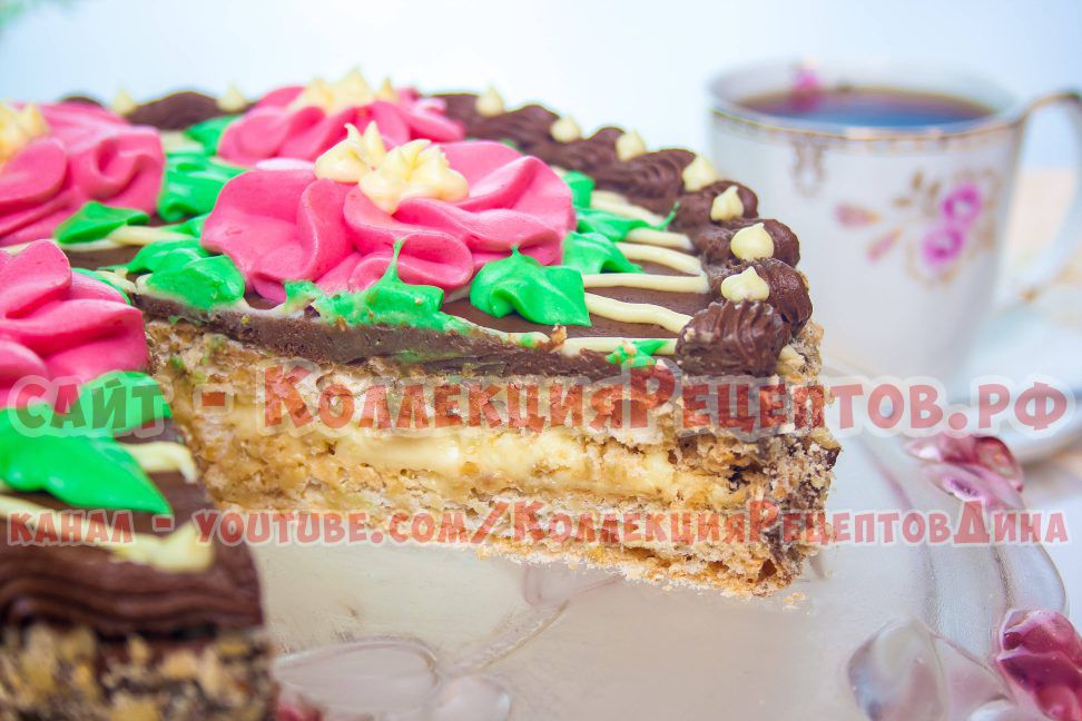 торт киевский рецепт с фото