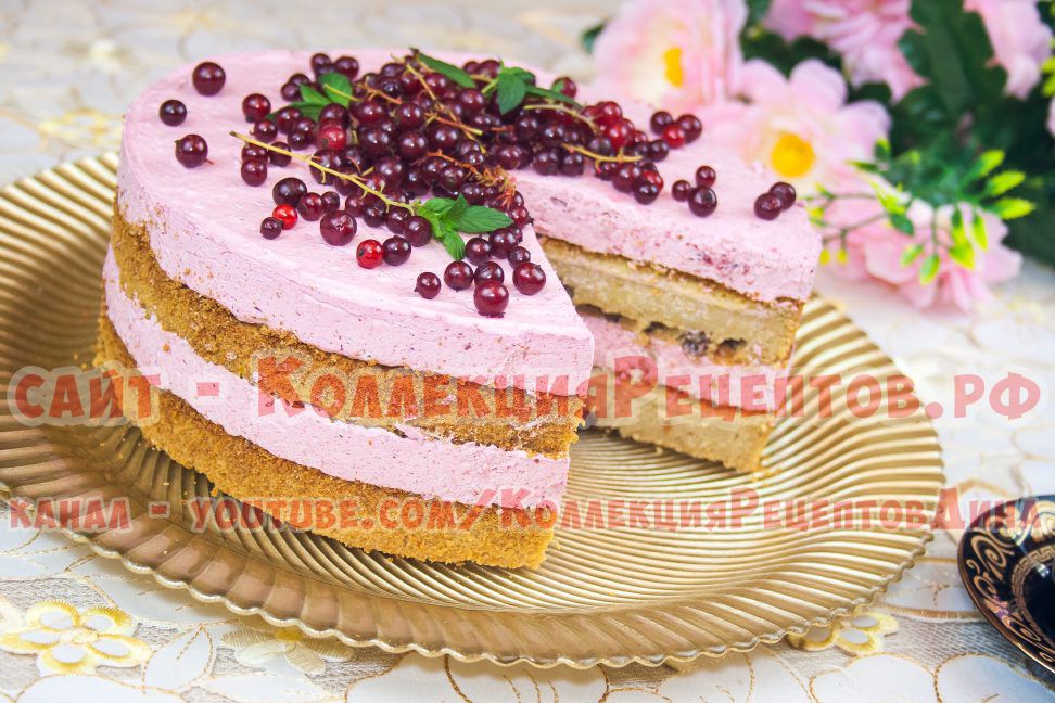 торт с ягодами фото