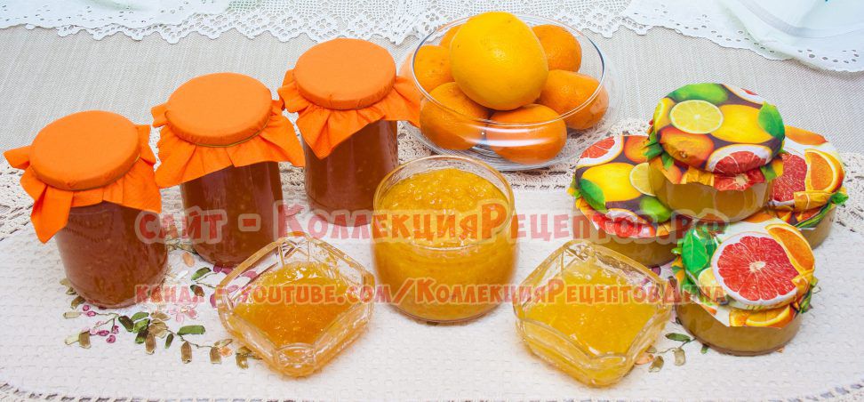 варенье из апельсинов рецепт с фото