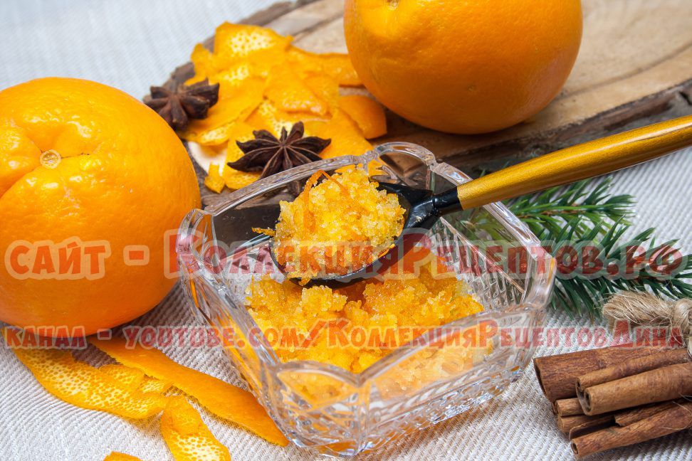 цедра апельсина как приготовить